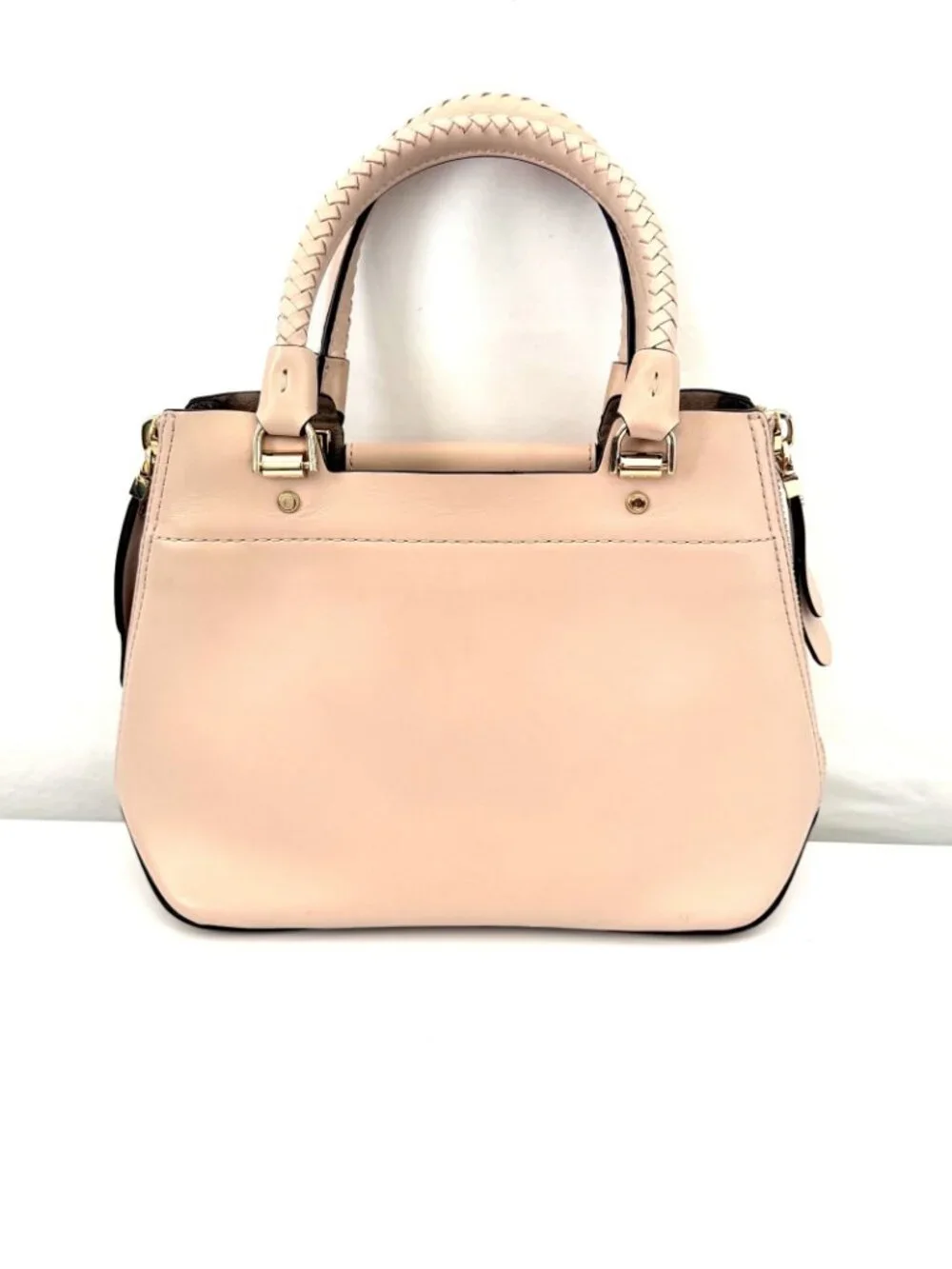 MICHAEL KORS Blakely Medium Leather Satchel Soft Ballet Pink 30S8GZLM6L